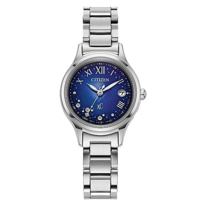 Photo: Citizen xC Eco-Drive Perpetual Blue Dial Ladies Watch ES9490-95L