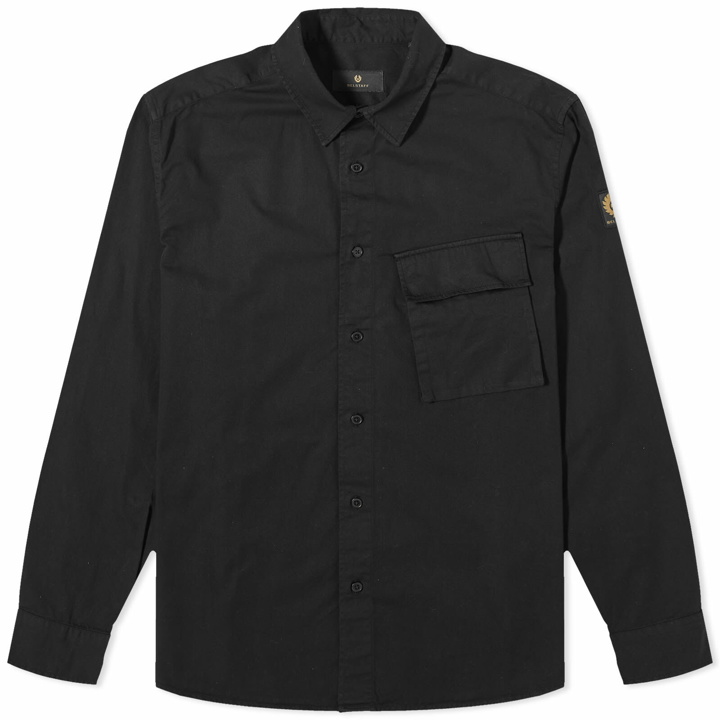 Photo: Belstaff Men's Scale Shirt in Black