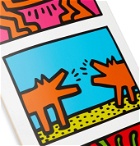 The SkateRoom - Keith Haring Retrospect Set of Six Printed Wooden Skateboards - Multi