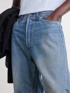 A.PRESSE - Tapered Distressed Jeans - Blue