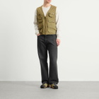 Barbour Men's Heritage + Utility Editor Casual Vest in British Khaki
