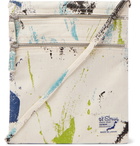 OrSlow - Printed Denim Pouch - Neutrals