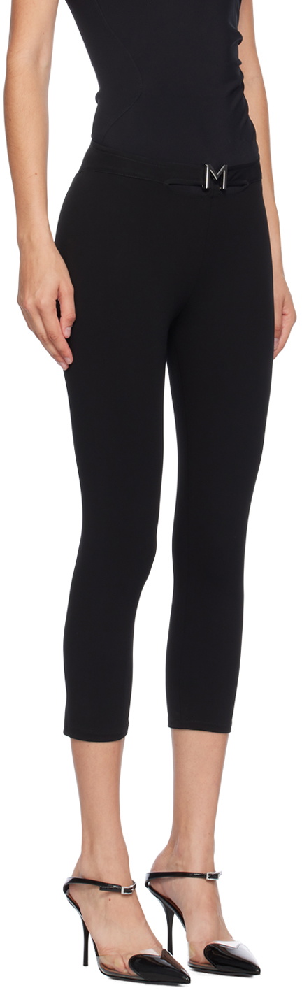 Mugler Black M Capri Trousers