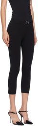 Mugler Black M Capri Trousers