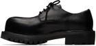 A DICIANNOVEVENTITRE Black Fiore Prisma Derbys