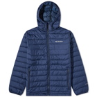 Columbia Men's Powder Lite Hooded Jacket in Collegiate Navy