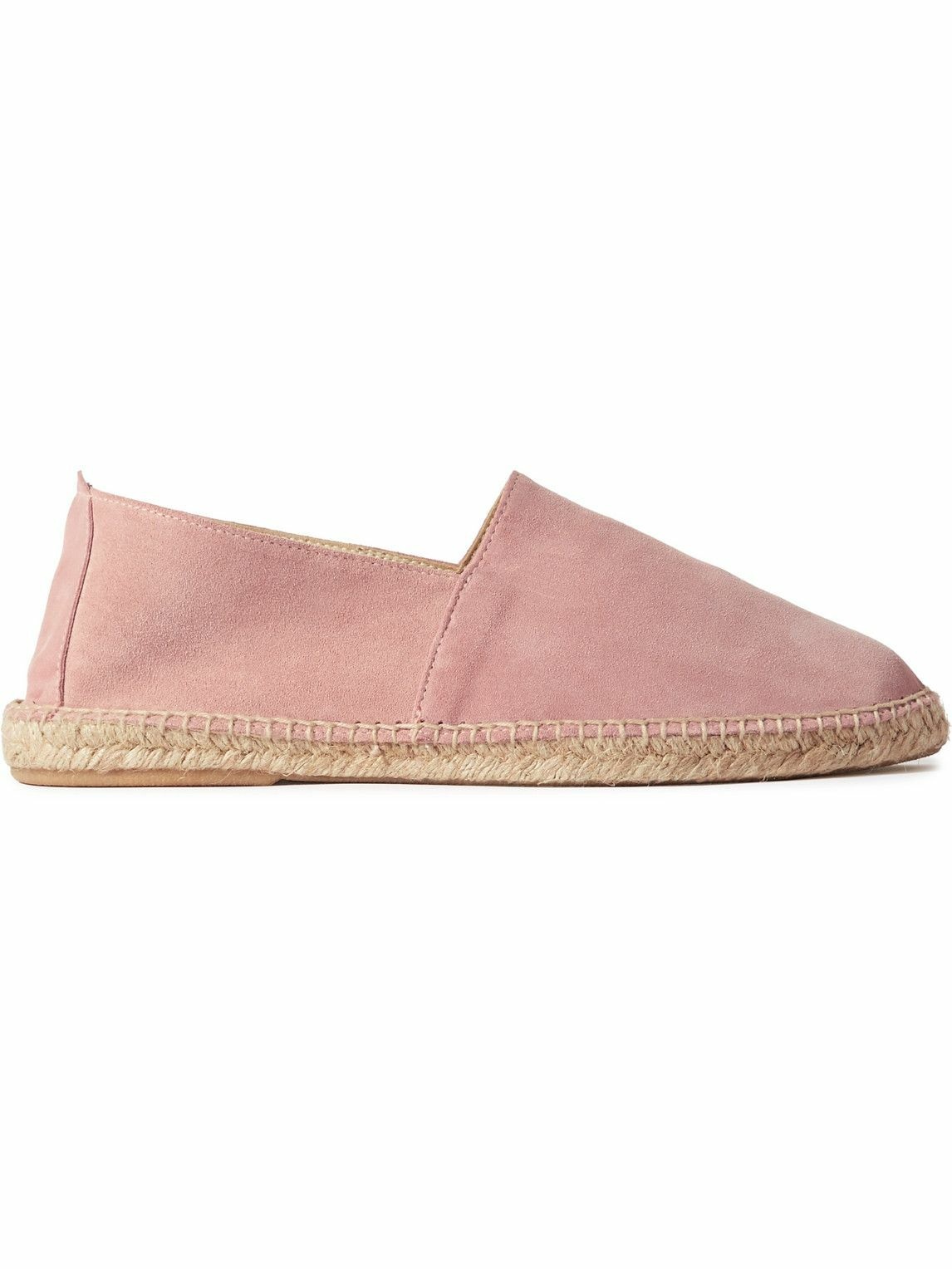 Photo: Anderson & Sheppard - Suede Espadrilles - Pink