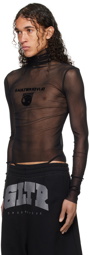 Jean Paul Gaultier Black Shayne Oliver Edition Turtleneck