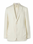 Ralph Lauren Purple label - Hayden Slim-Fit Linen Suit Jacket - White