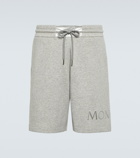 Moncler Cotton-blend fleece shorts