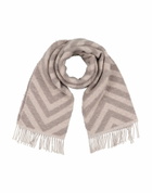 Peserico Womens Scarf Taupe