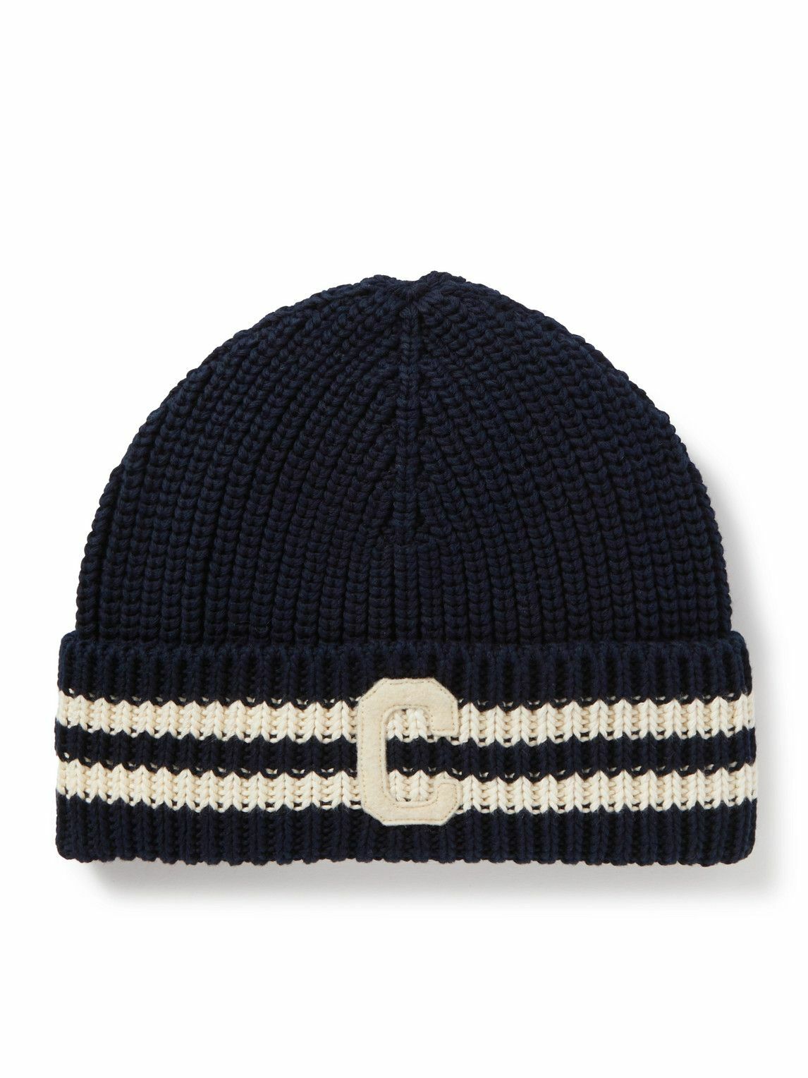 【美品】CELINE BEANIE IN RIBBED WOOL celine beanie in ribbed wool - ANTHRACITE | CELINE