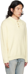 DRAE SSENSE Exclusive Off-White Polo