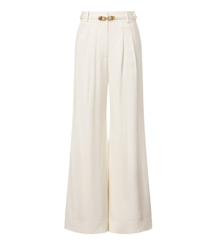 Photo: Zimmermann Belted wide-leg pants