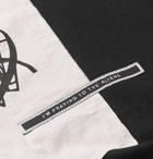 Rick Owens - Appliquéd Fleece-Back Cotton-Jersey Sweatshirt - Men - Black
