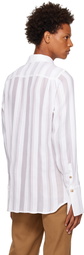 King & Tuckfield White Pointed Collar Shirt