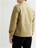 Séfr - Matsy Faux Leather Shirt Jacket - Neutrals