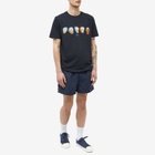 Paul Smith Repeat Skull T-Shirt in Blue