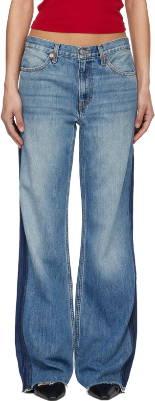 Photo: Re/Done Blue 'The Californian' Jeans