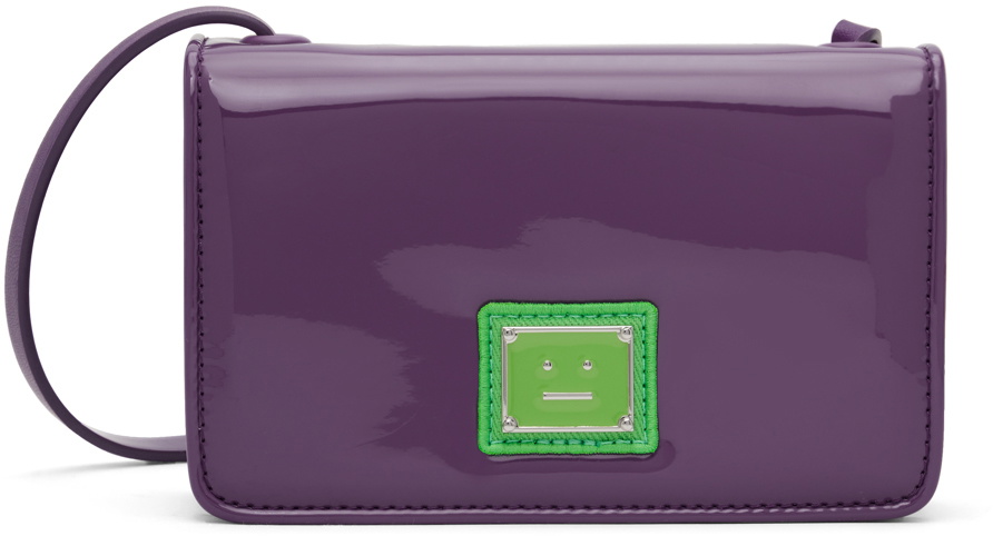 Acne Studios Purple Patch Bag Acne Studios 