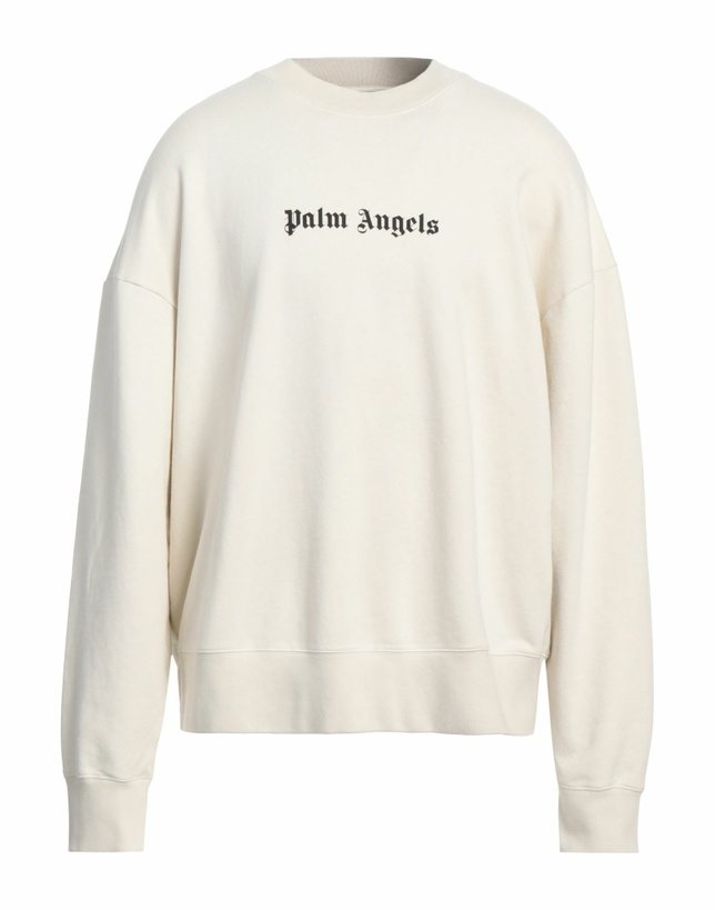 Photo: Palm Angels Mens Sweatshirt in Beige