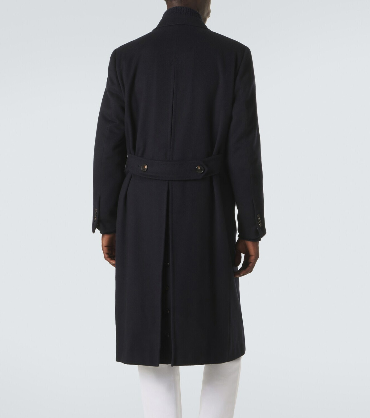 Umit Benan President double-breasted cashmere coat
