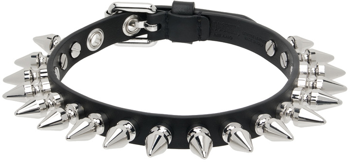 Photo: Moschino Black Spiked Choker