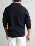 Frescobol Carioca - Orlando Merino Wool Polo Sweater - Blue
