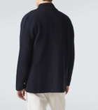 Eleventy Wool and cashmere-blend cardigan