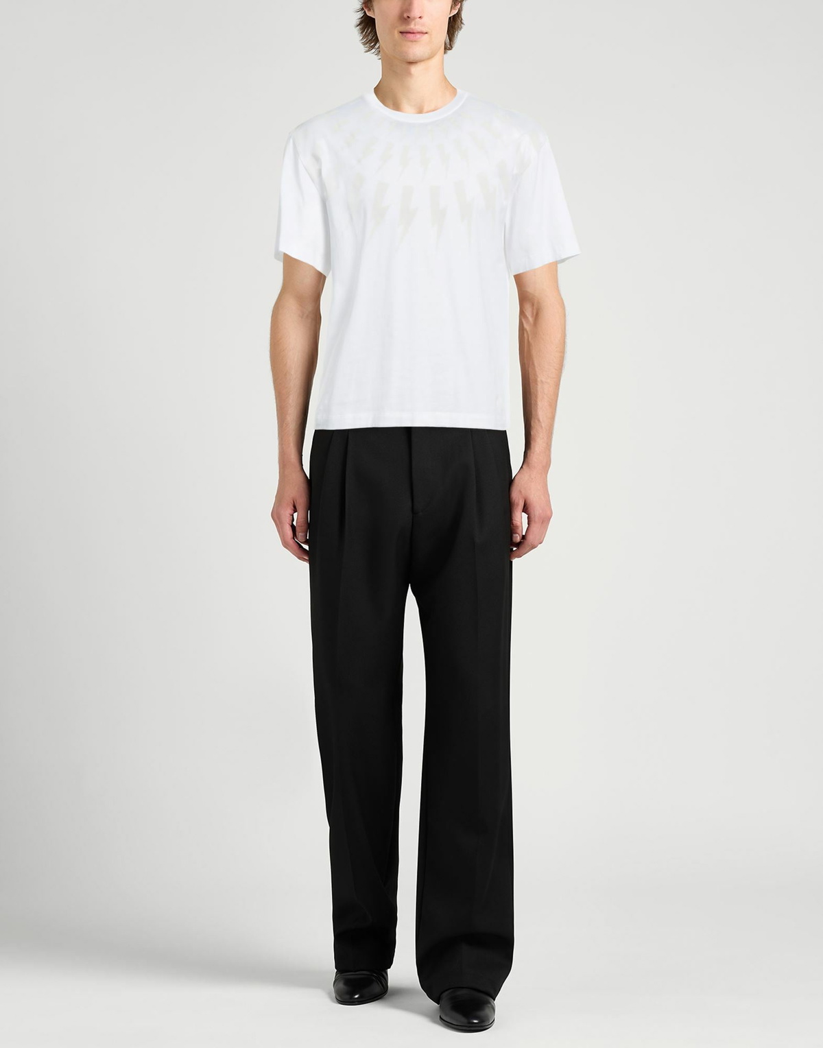 Neil Barrett Mens T-shirt in White