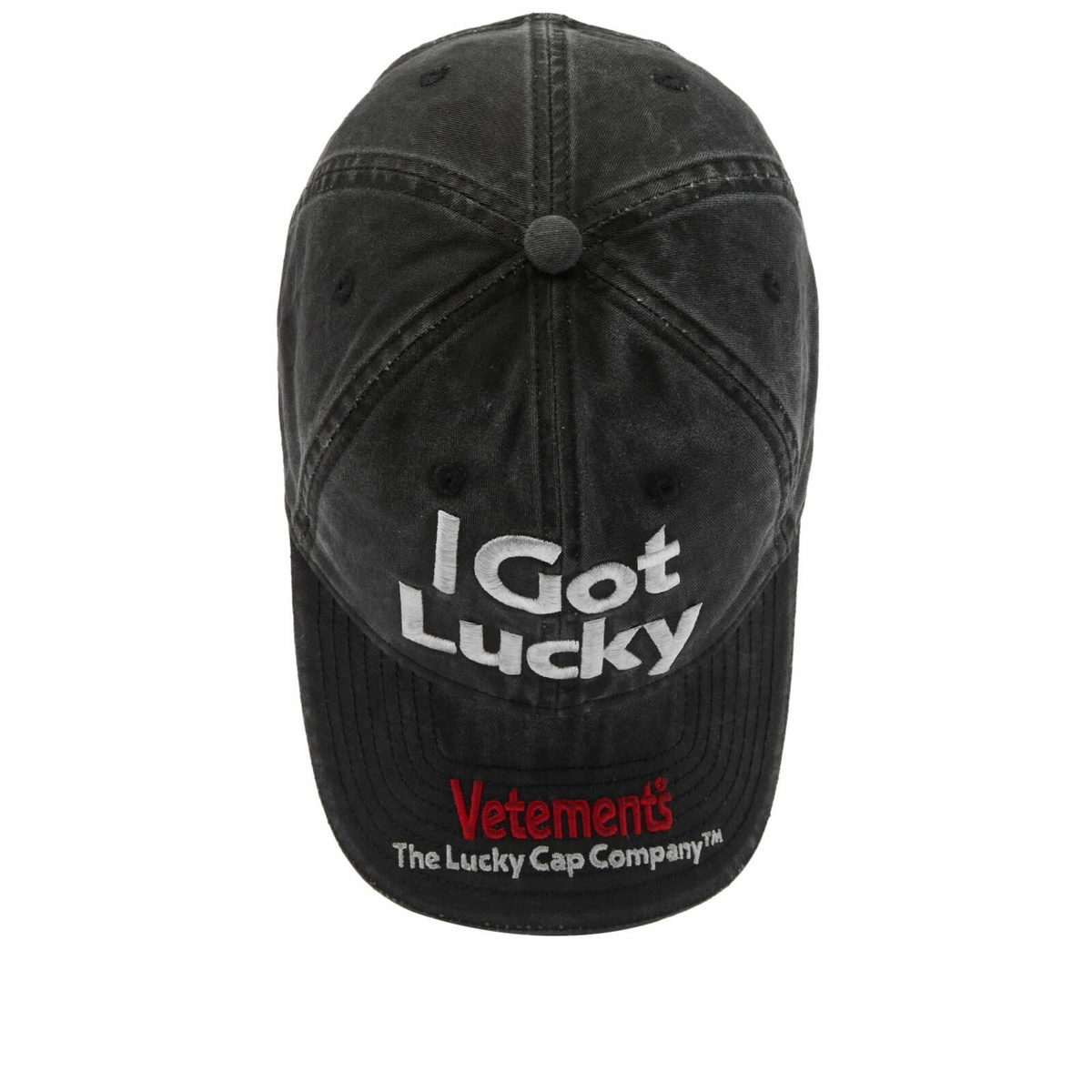 Vetements Men's Lucky Cap in Black Vetements