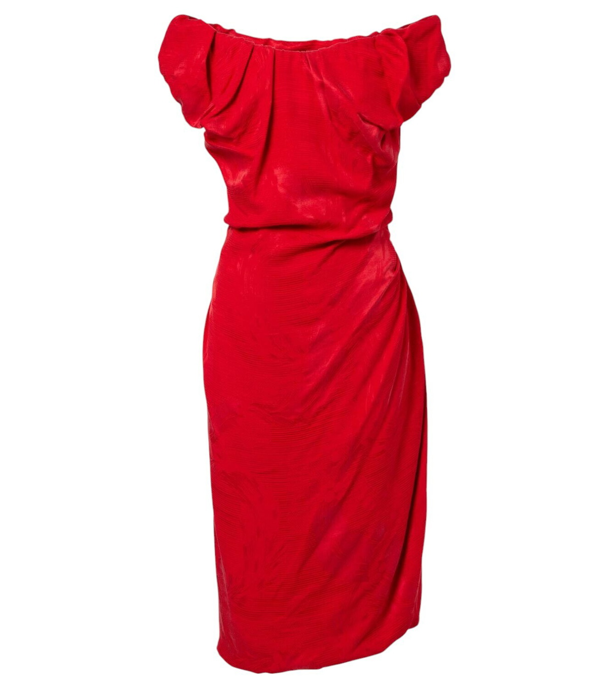 VIVIENNE WESTWOOD - Liz Sleeveless Velvet Midi Dress