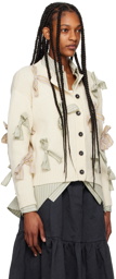 Cawley Off-White Rosa Cardigan