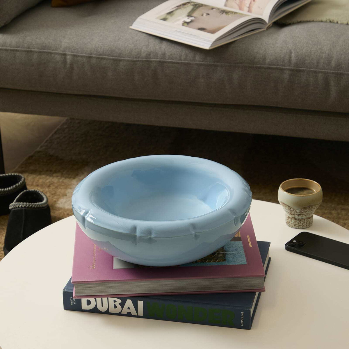Home Studyo Mick Big Bowl in Sky Blue 