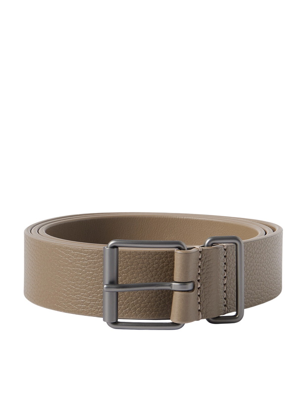 Photo: Anderson's - 3cm Full-Grain Leather Belt - Brown