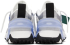 Off-White Gray & Blue Odsy 2000 Sneakers