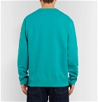 nonnative - Coach Garment-Dyed Loopback Cotton-Jersey Sweatshirt - Turquoise