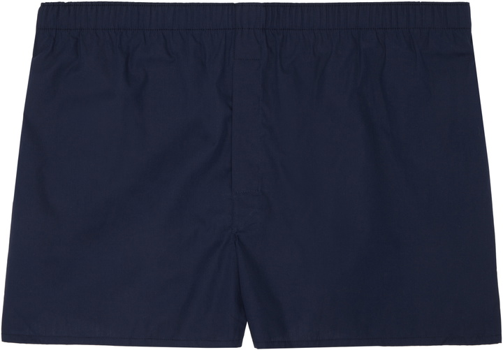 Photo: Sunspel Navy Classic Boxers