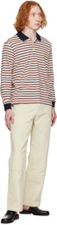 Dunst Off-White Patched Carpenter Canvas Trousers
