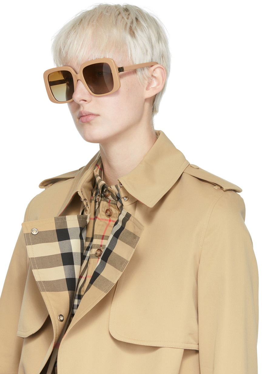 Burberry trench fashion square frame sunglasses