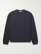 AGOLDE - Asha Cotton-Jersey T-Shirt - Blue