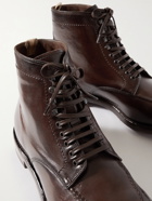 OFFICINE CREATIVE - Temple Leather Boots - Brown