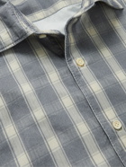 Peter Millar - Checked Cotton-Corduroy Shirt - Gray