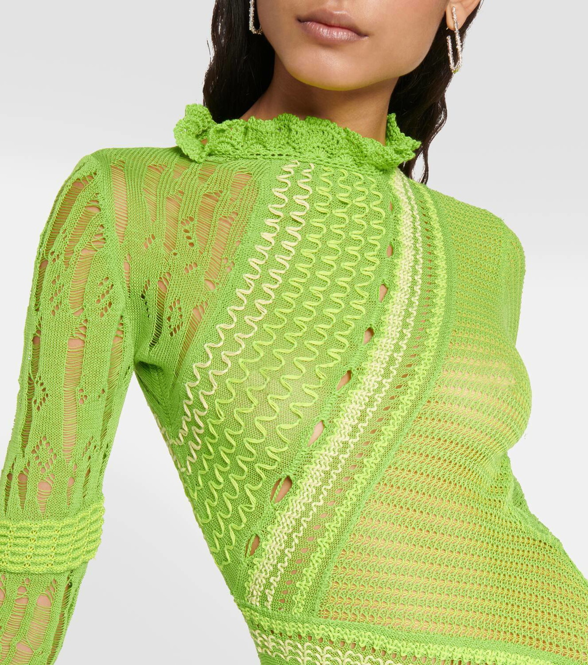 Roberta Einer Ali cotton knit minidress Roberta Einer