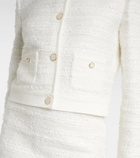 Nina Ricci Cotton-blend tweed cardigan