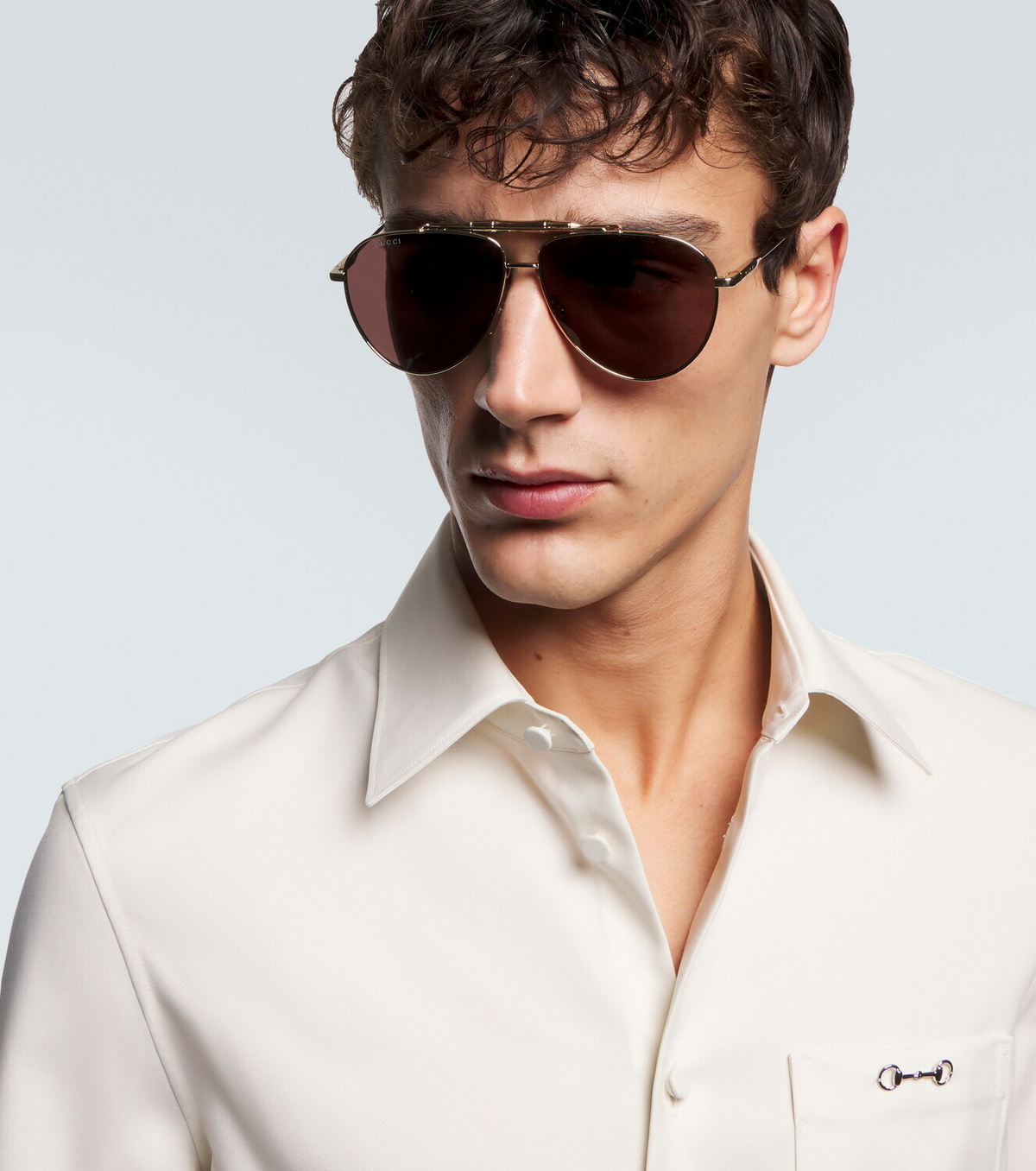 Gucci Bamboo aviator sunglasses Gucci