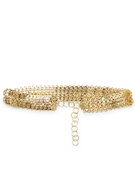 Rabanne Nano Chunky Chain Belt - Gold - One Size