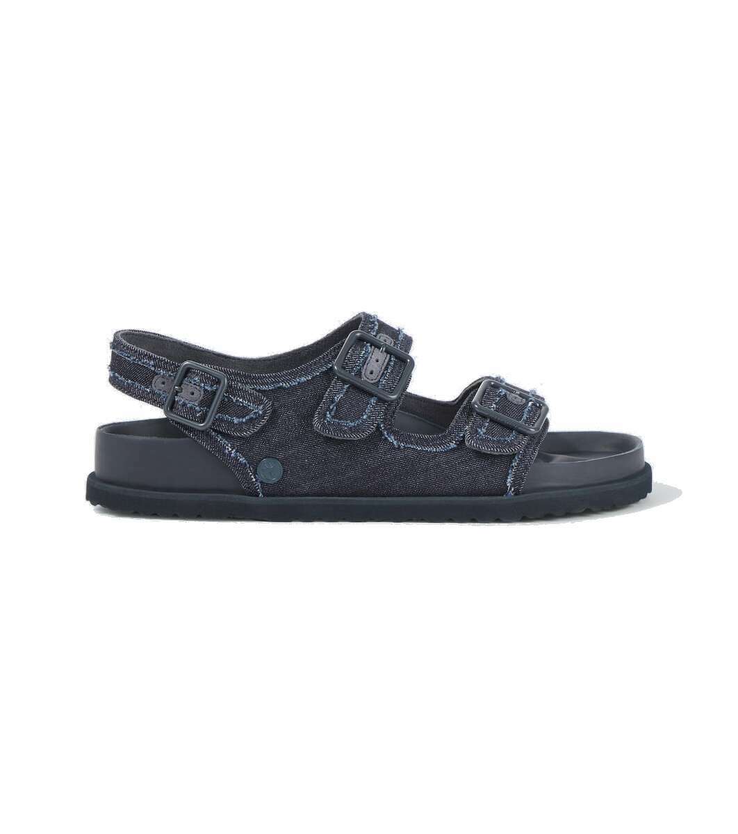 Birkenstock 1774 Milano denim sandals Birkenstock 1774