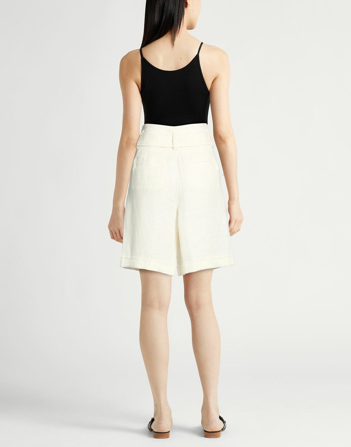 Peserico Womens Shorts & Bermuda Shorts Ivory