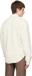 rag & bone White Waffle Backed Jacket